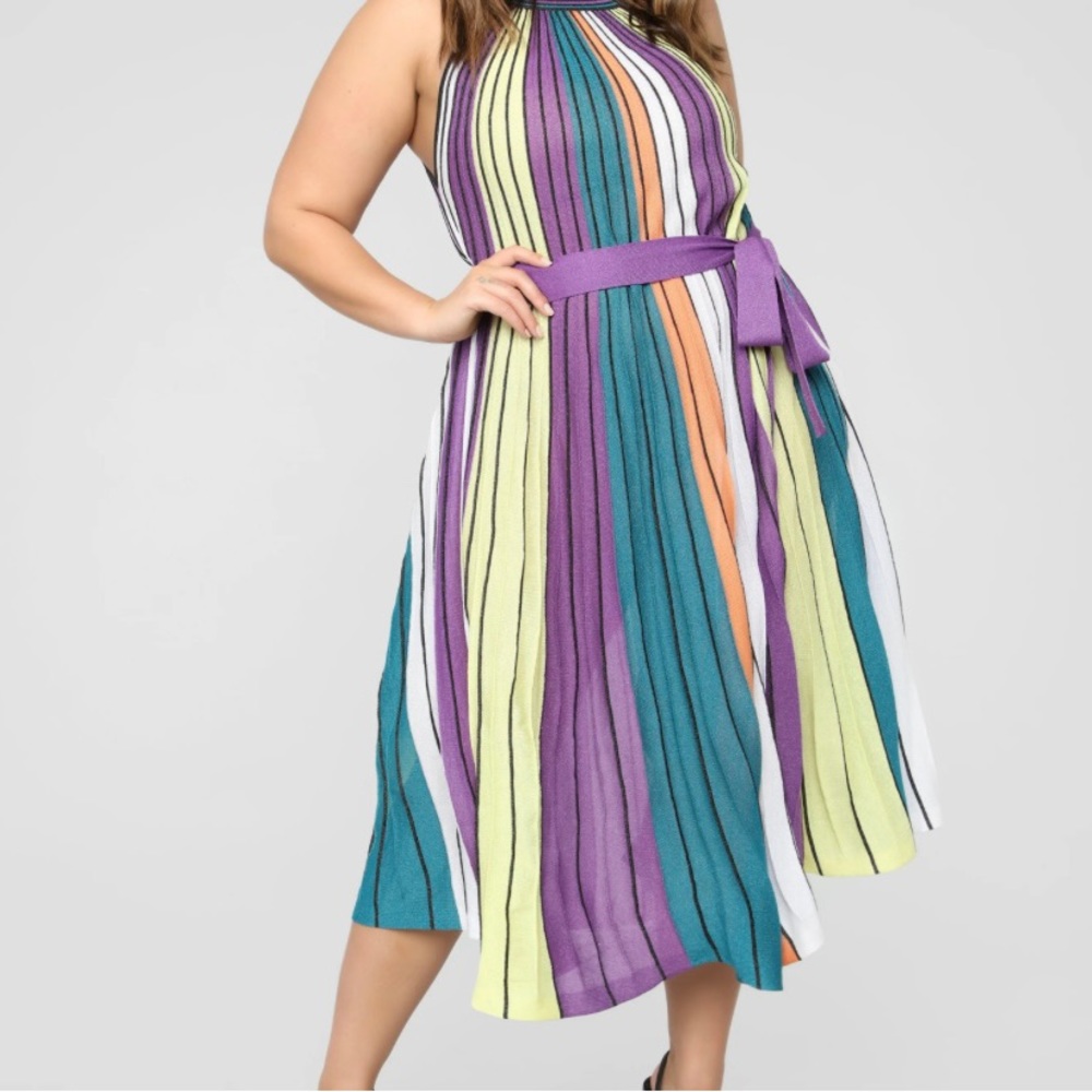 Fashion Nova Nevaeh MIDI Dress